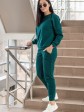 Жіночий костюм вільного крою - Тринітка - «Дженіфер» - Смарагд mini 2