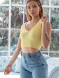 Топ жіночий - Машинна в'язка - Лимонний mini 4