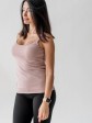 Майка жіноча - Машинна в'язка -  Пудра mini 1