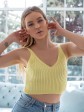 Топ жіночий - Машинна в'язка - Лимонний mini 7