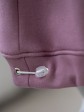 Жіночий худи на флісі з капюшоном Oversize -  "Оллі" - ліловий. mini 6