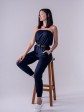 Жіночий комбінезон - літній - трикотаж - «Лія» - Синій mini 4