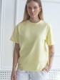 Футболка oversize лимонна "Ніка"  Oversize mini 