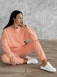 Жіночий костюм - Тринитка на флісі - «Белла» -  Персик mini 2