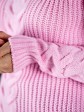 Светр "Єва" - Вовна - Oversize - Рожевий mini 2
