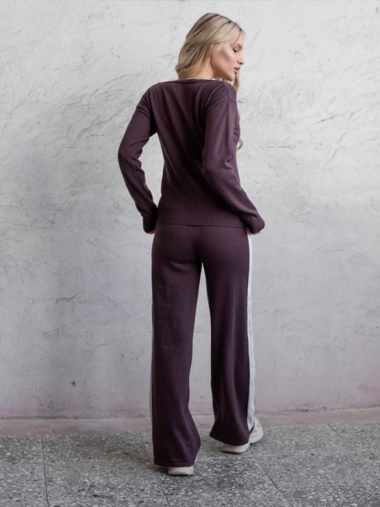 Жіночий костюм - Вовна - "Кейт" - Слива 2