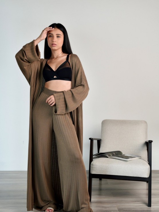 Брюки «Хлоя»шоколад 11