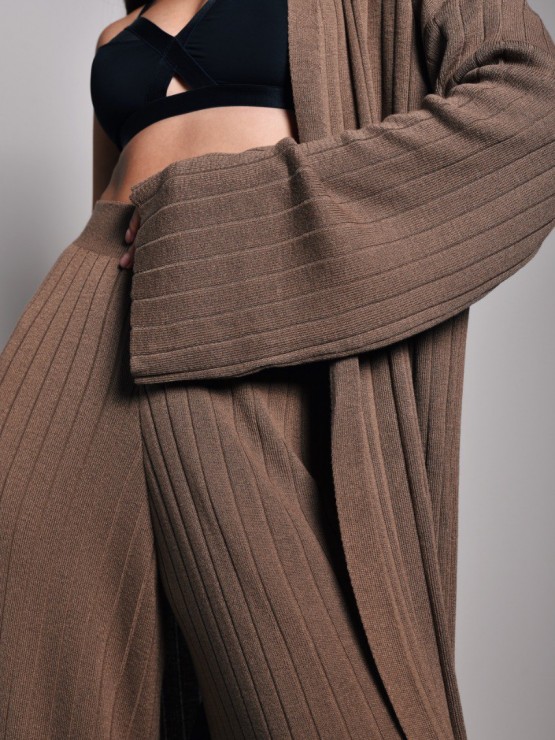 Брюки «Хлоя»шоколад 