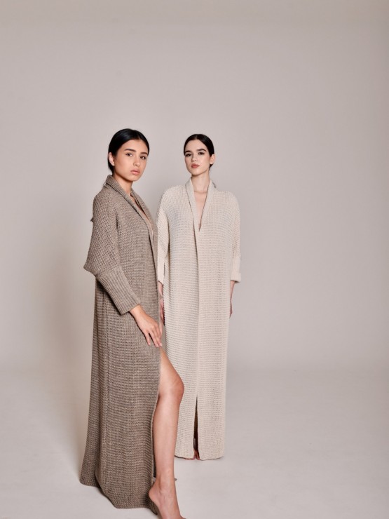 Легкий в’язаний кардиган "Ада"бежевий 15