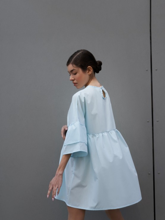 Літня сукня - Бавовна - Оversize - "Мія" 
 - М’ятна 2