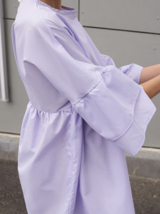 Літня сукня - Бавовна - Оversize - "Мія" 
- Лавандова 2