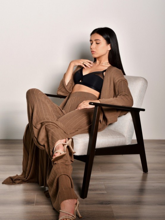 Кардиган «Хлоя»шоколад 6