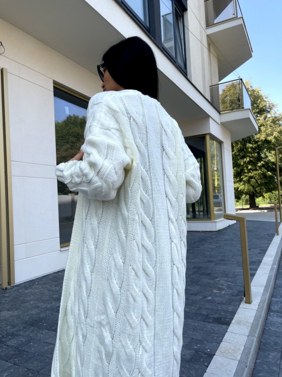 Кардиган Тіфанні(молоко) машинна в'язка 3