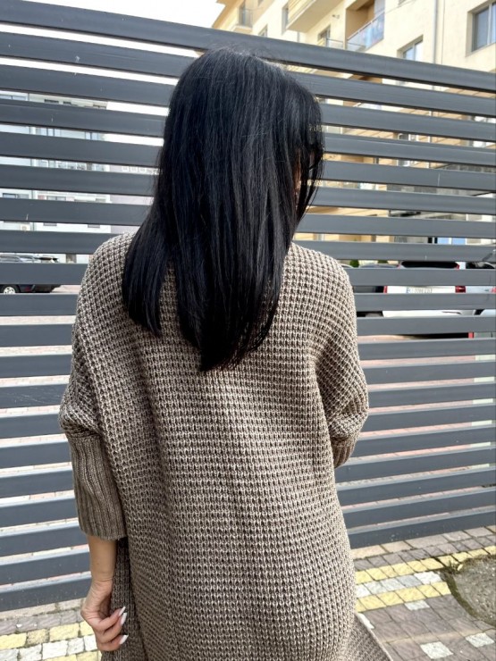 Легкий в’язаний кардиган "Ада"кава 8