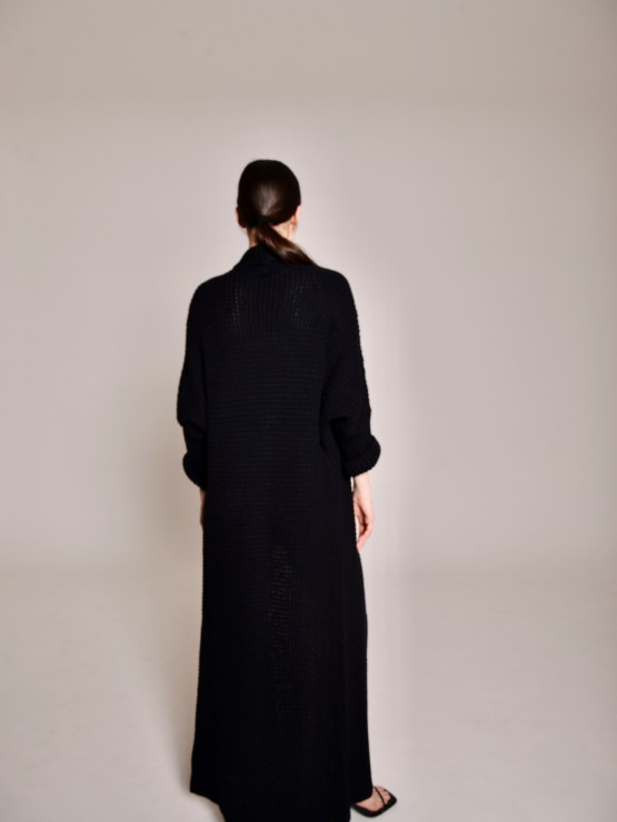 Легкий в’язаний кардиган "Ада"чорний 4