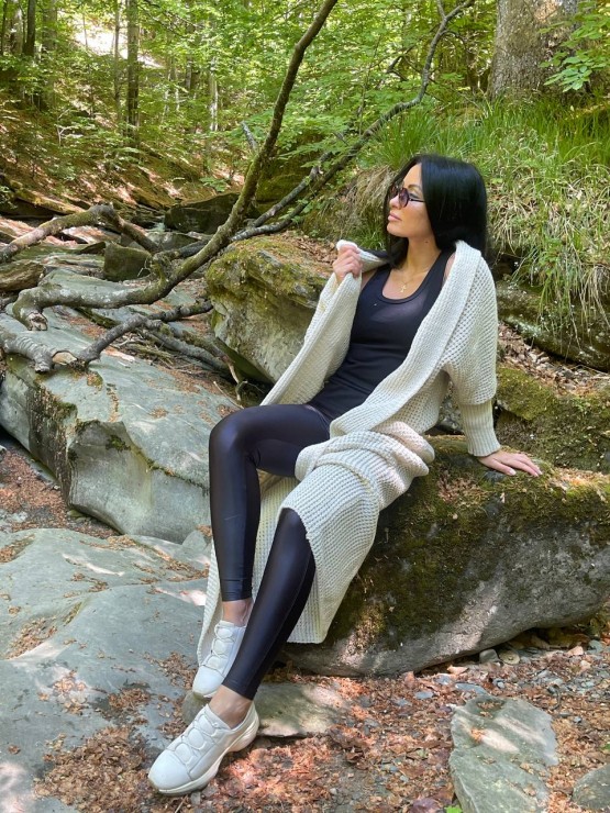 Легкий в’язаний кардиган "Ада"бежевий 4