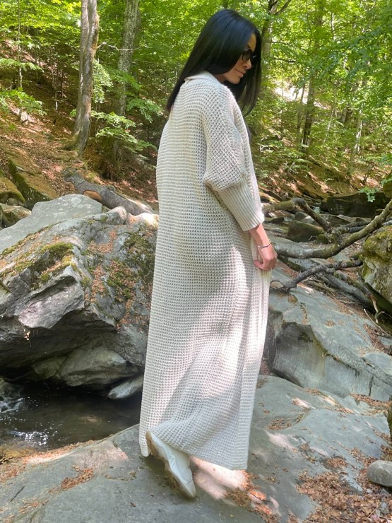 Легкий в’язаний кардиган "Ада"бежевий 7