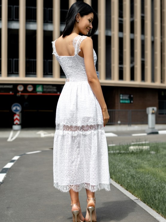 Літній сарафан - Прошва-"Ксенія"- Білий 2