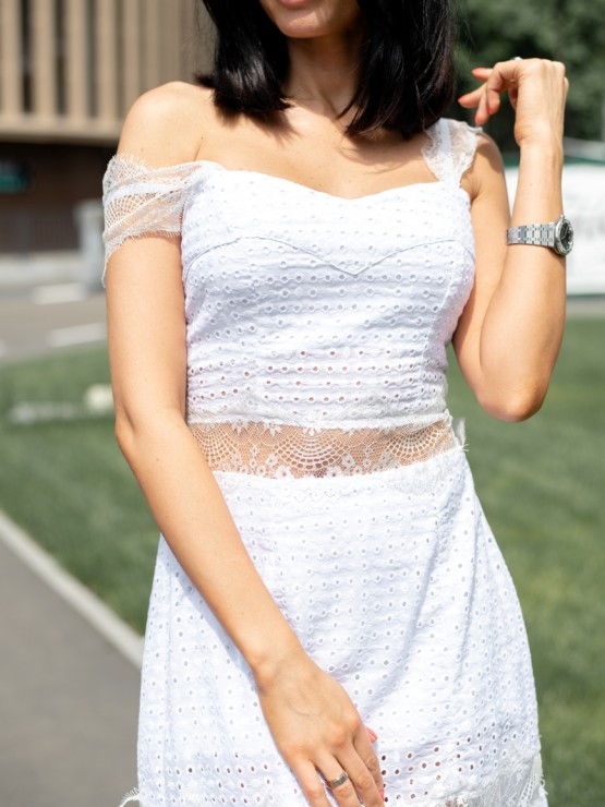 Літній сарафан - Прошва-"Ксенія"- Білий 4