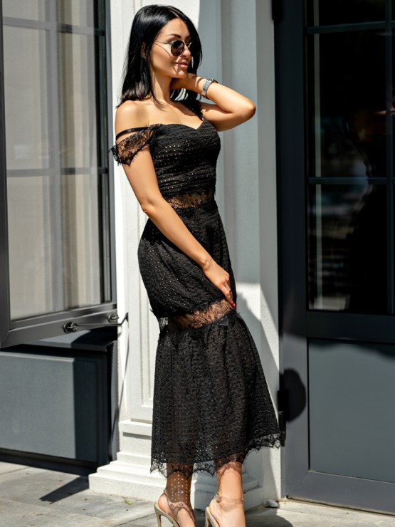 Літній сарафан - Прошва-"Ксенія"- Чорний 1