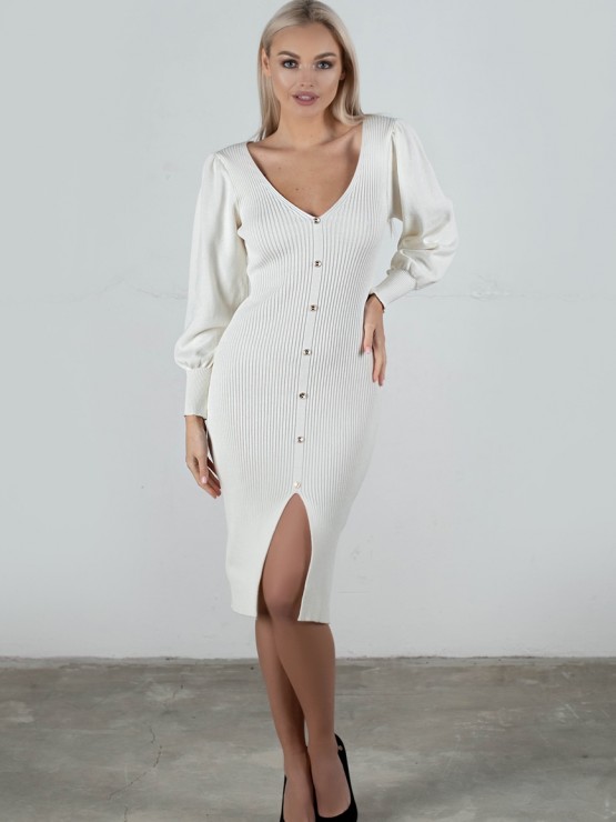 Сукня "Наомі" - Машинна в'язка - колір Молоко 