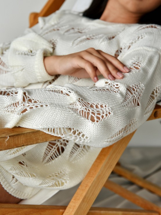 Пуловер" Vivian"білий 2