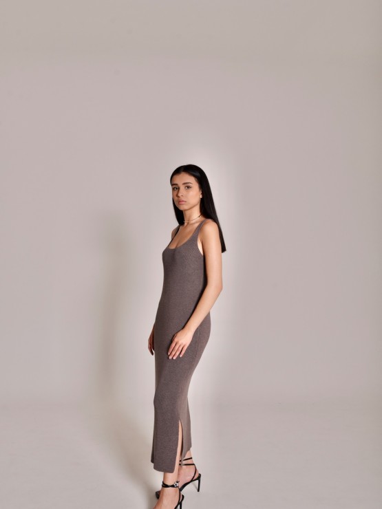 Сукня "Еріка"темний шоколад 4