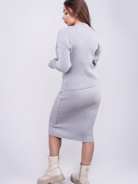 В'язана жіноча кофта "Елізабет" - Чорна 8