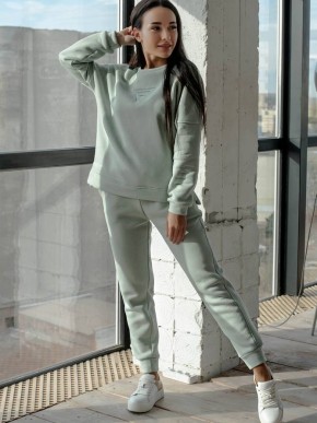 Жіночий костюм - Тринитка на флісі - «Белла» -  Оливка