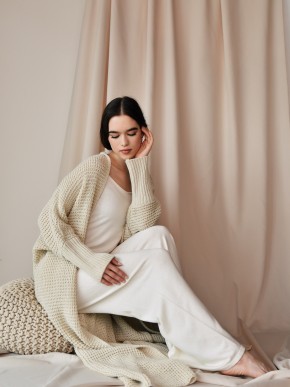 Легкий в’язаний кардиган "Ада"бежевий