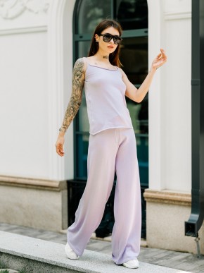 Майка жіноча - Машинна в'язка - Лавандовий