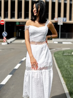 Літній сарафан - Прошва-"Ксенія"- Білий